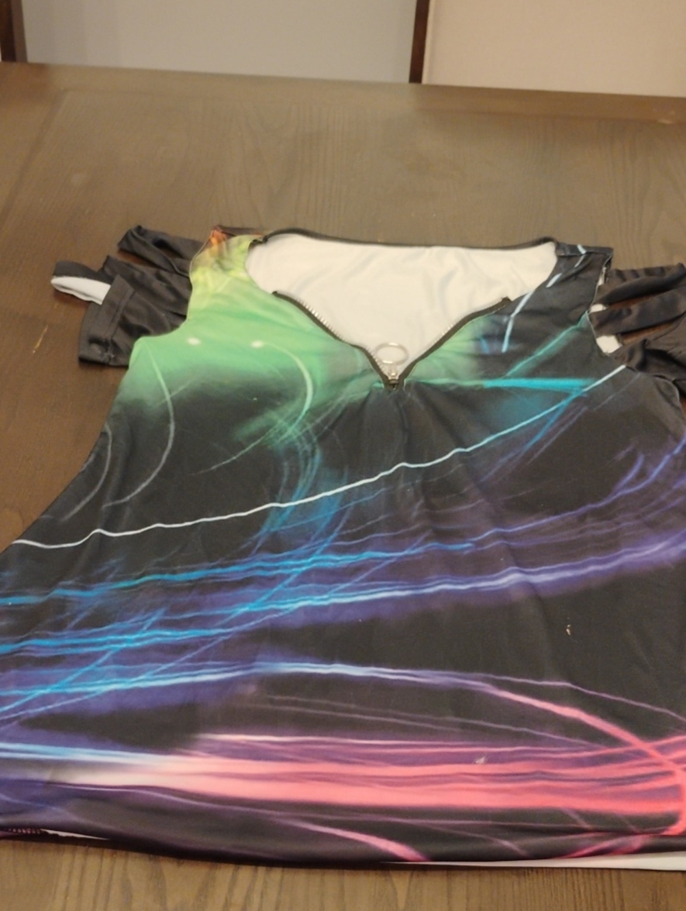 Polyester Zipper Top